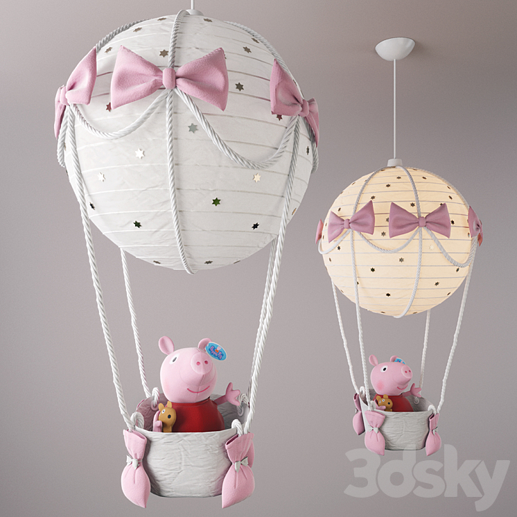 Balloon-balloon ComfortBaby 3DS Max - thumbnail 1