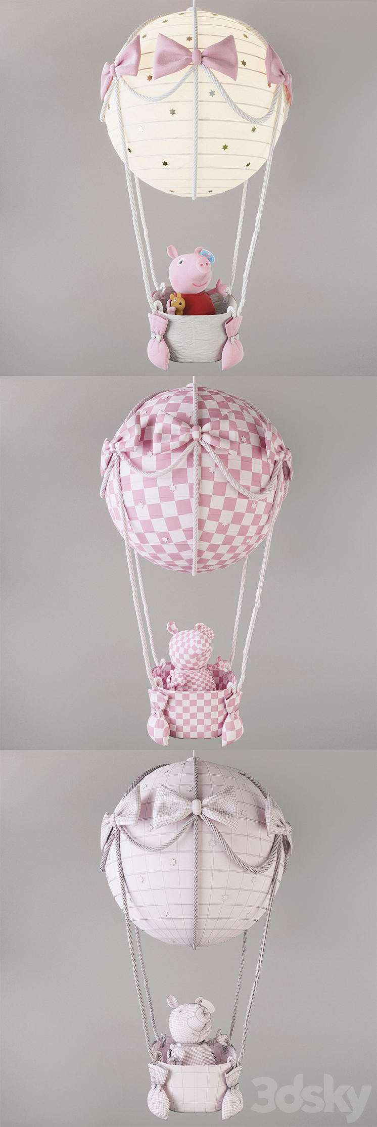 Balloon-balloon ComfortBaby 3DS Max - thumbnail 2