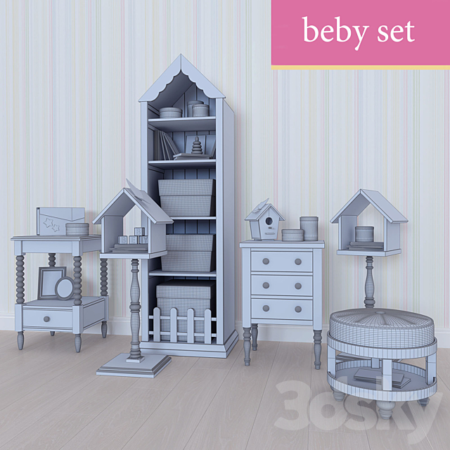 Beby set 3DSMax File - thumbnail 2