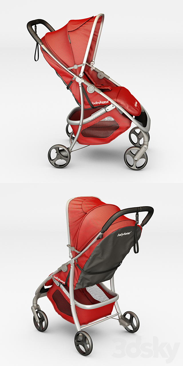 Buggy BabyHome Emotion 3DS Max Model - thumbnail 2