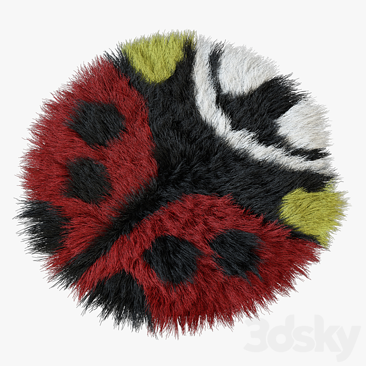 Carpet Ladybird children 3DS Max - thumbnail 1