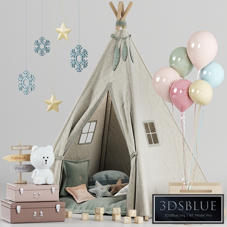 Child Room Decor-11 3DS Max - thumbnail 3