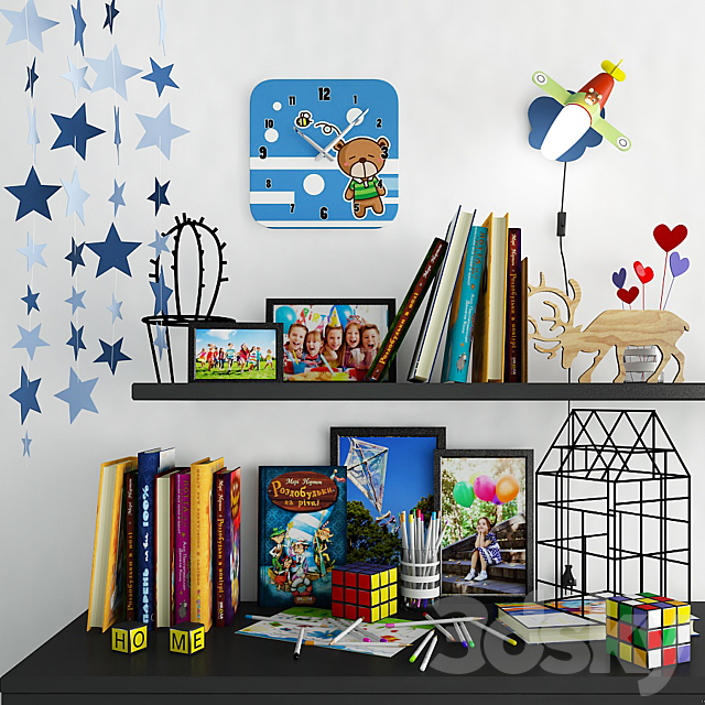 children’s decor 3DSMax File - thumbnail 1