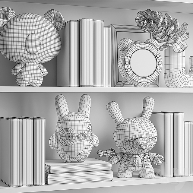 Children’s decor set for boy 3DSMax File - thumbnail 5