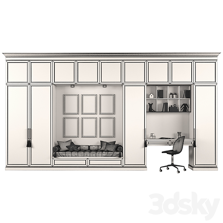 Children’s furniture 84 part 6 3DS Max - thumbnail 2