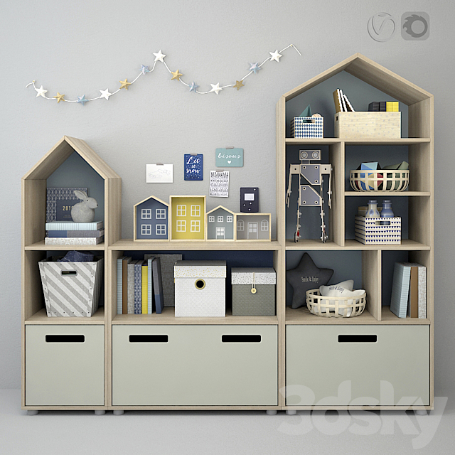 Children’s furniture and accessories 20 3DSMax File - thumbnail 1