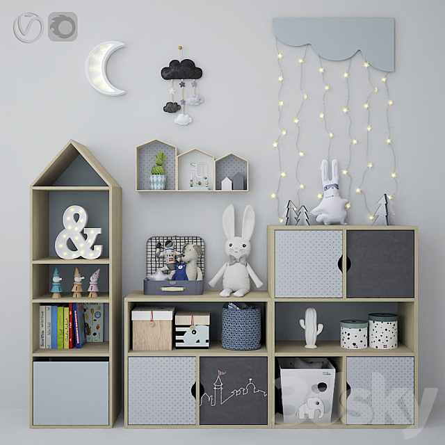 Children’s furniture and accessories 22 3DSMax File - thumbnail 1