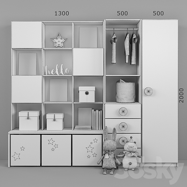 Children’s furniture and accessories 39 3DSMax File - thumbnail 3