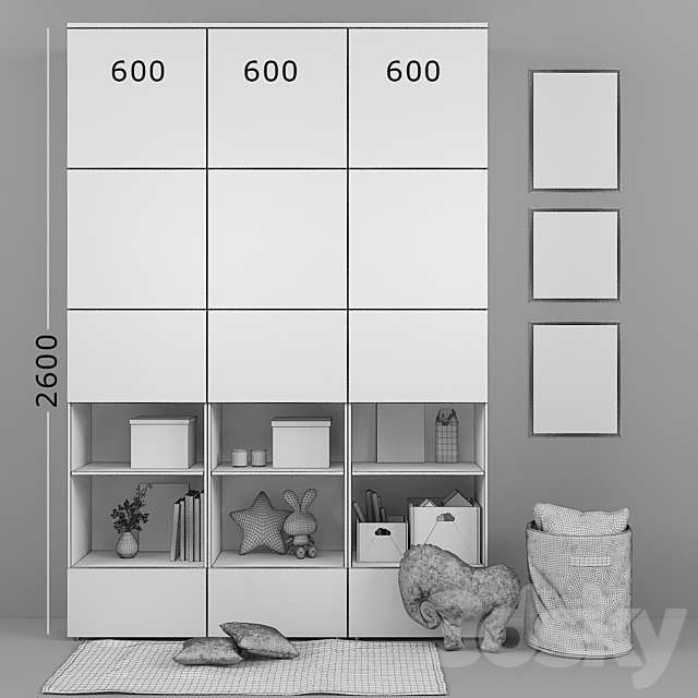 Children’s furniture and accessories 40 3DSMax File - thumbnail 3