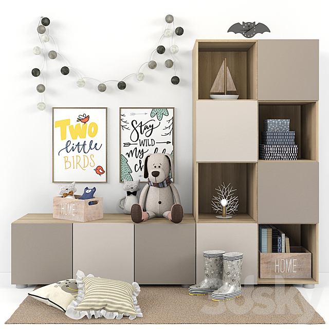 Children’s furniture and accessories 44 3DSMax File - thumbnail 1