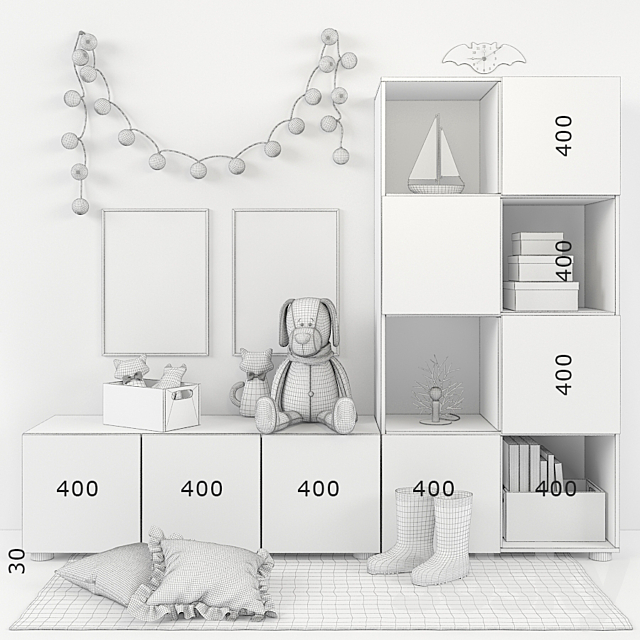 Children’s furniture and accessories 44 3DSMax File - thumbnail 3