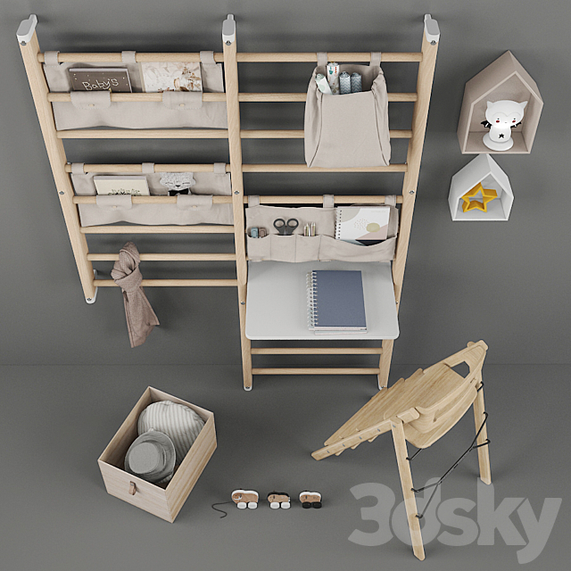 Children’s furniture and accessories 54 3DSMax File - thumbnail 3