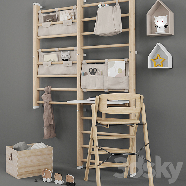 Children’s furniture and accessories 54 3DSMax File - thumbnail 4