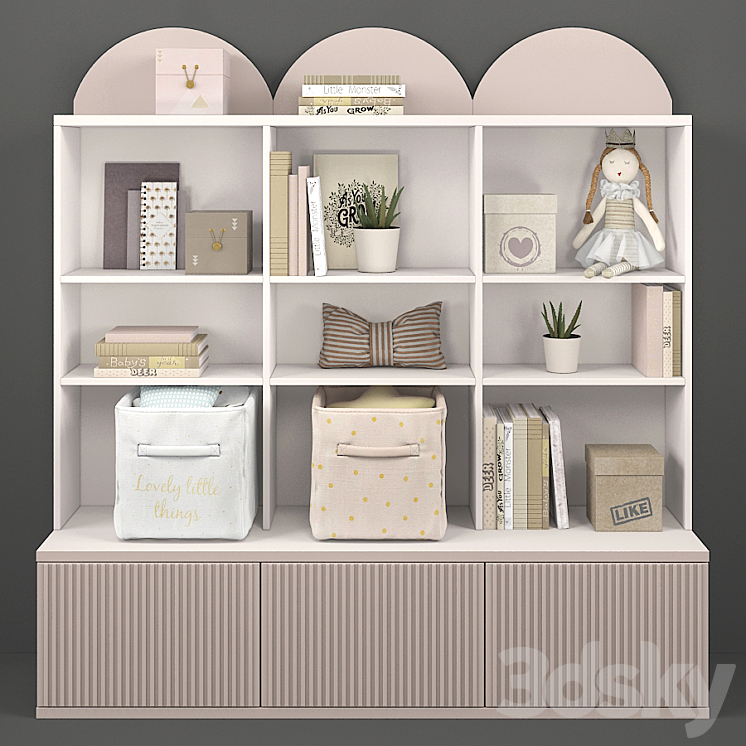 Children's furniture to order 67 3DS Max - thumbnail 1