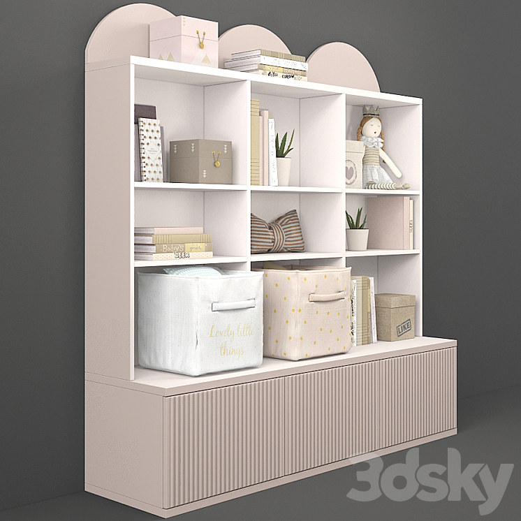 Children's furniture to order 67 3DS Max - thumbnail 2