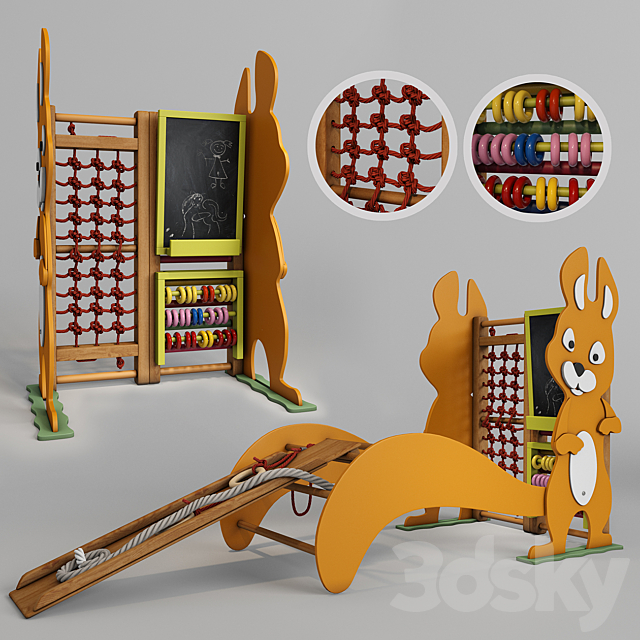 Children’s sports complex SportBaby “Squirrel 3DSMax File - thumbnail 2