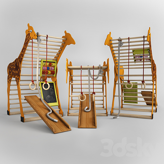 Children’s sports complex SportBaby “Squirrel 3DSMax File - thumbnail 3