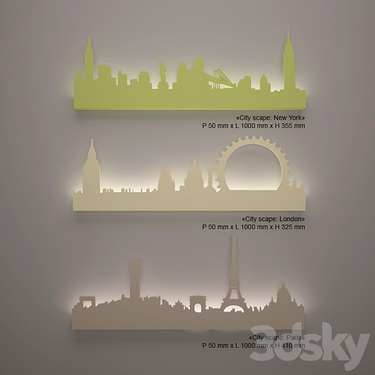 City scape Tumidei 3DS Max - thumbnail 1