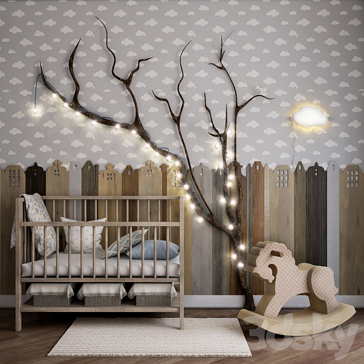 Decor for children's 3DS Max - thumbnail 1