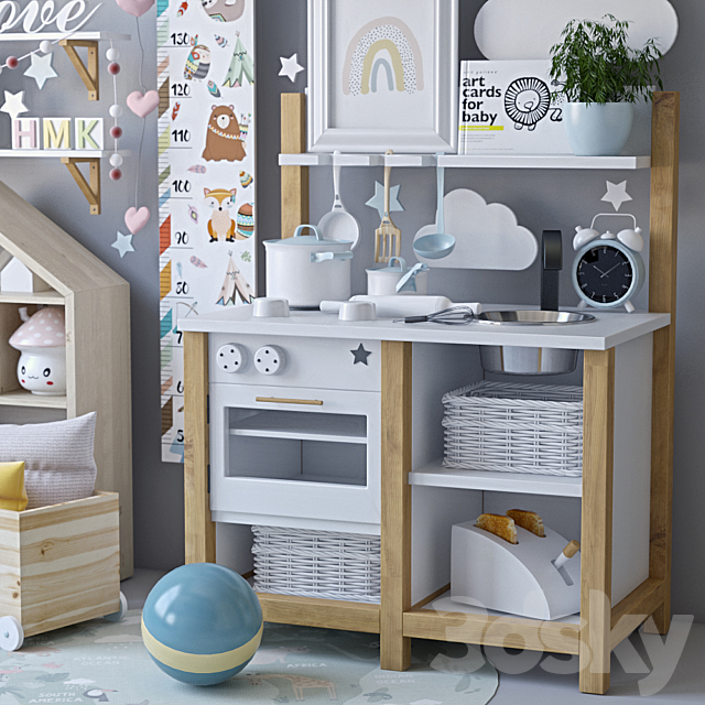 Decor for the nursery 2 3DS Max Model - thumbnail 2