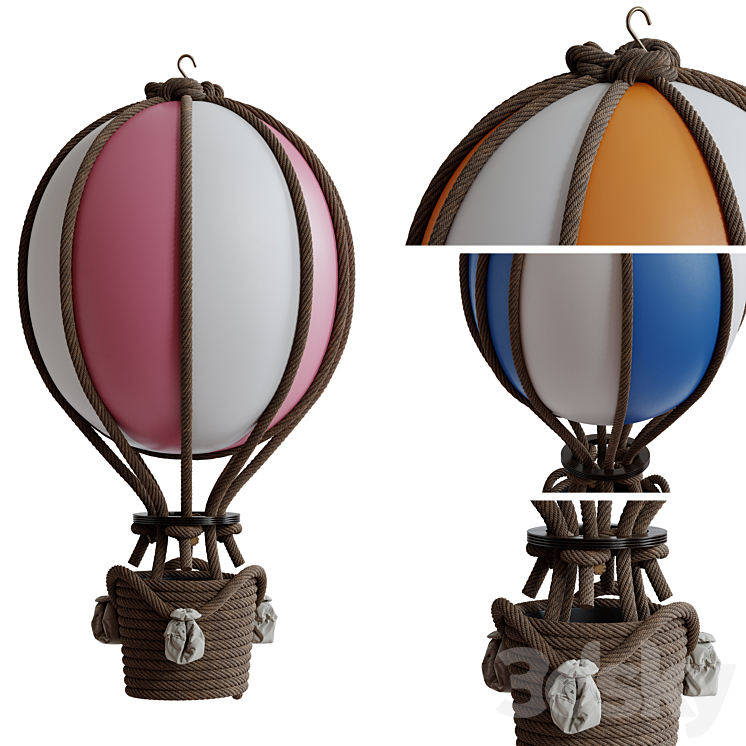 Decorative ballon 3DS Max - thumbnail 1