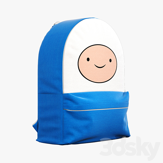 decorative set adventure time Finn 3DS Max Model - thumbnail 2