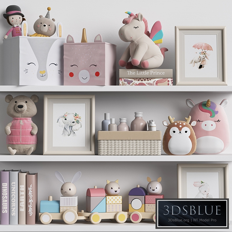 Kids Room Decor 44 3DS Max - thumbnail 3