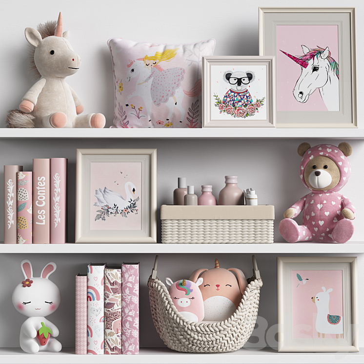 Kids Room Decor 52 3DS Max - thumbnail 1