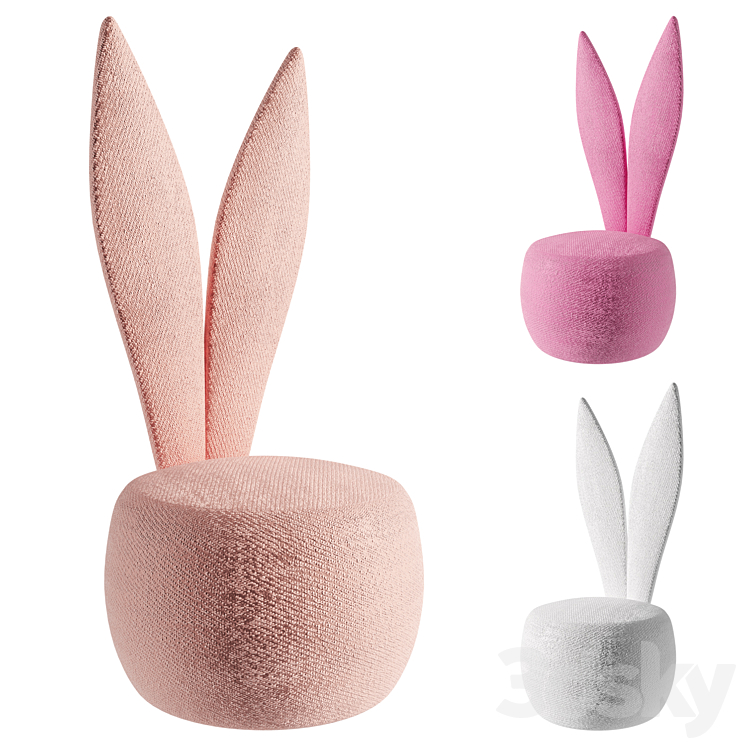 Nobonobo BUNNY GUYS 3DS Max Model - thumbnail 1