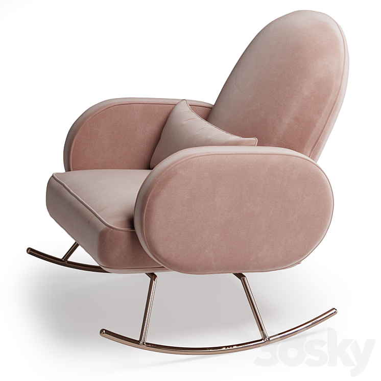 Nursery Works Compass Rocker 3DS Max - thumbnail 2