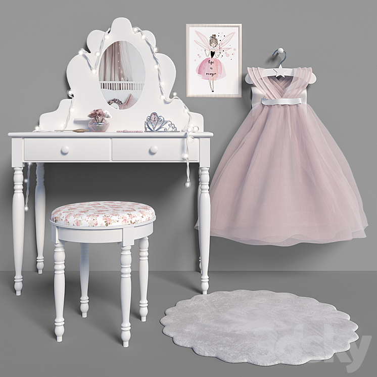 Set in the nursery 3DS Max - thumbnail 1