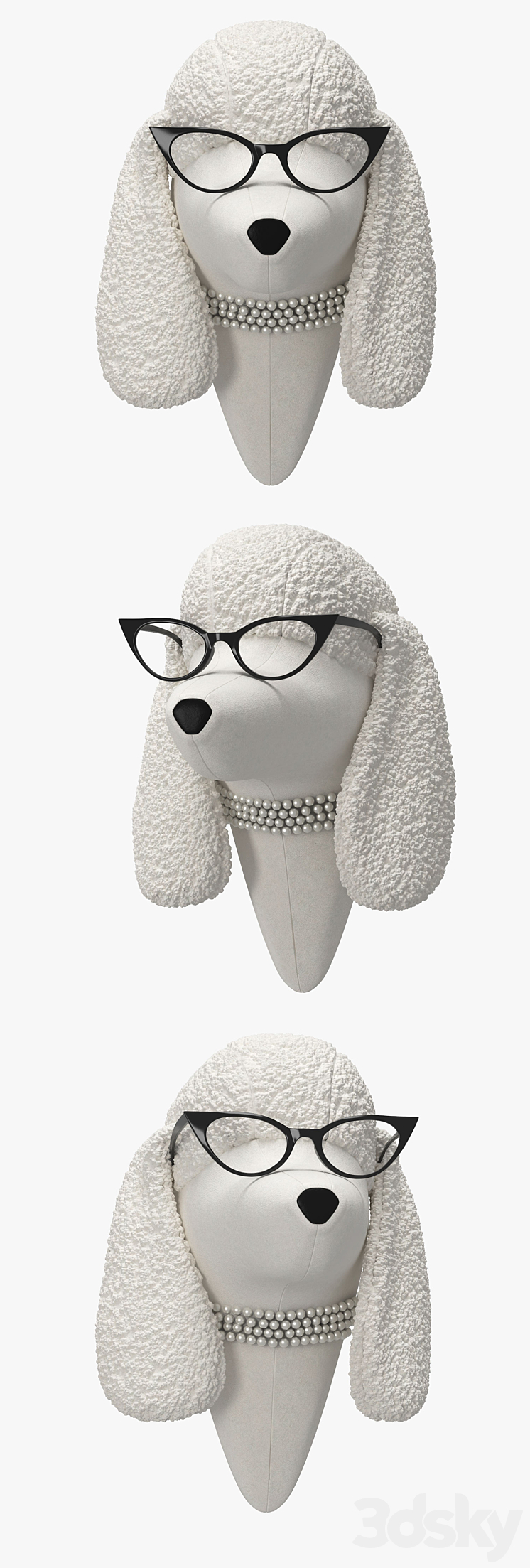 SOFT POODLE – DORIS 3DS Max - thumbnail 2