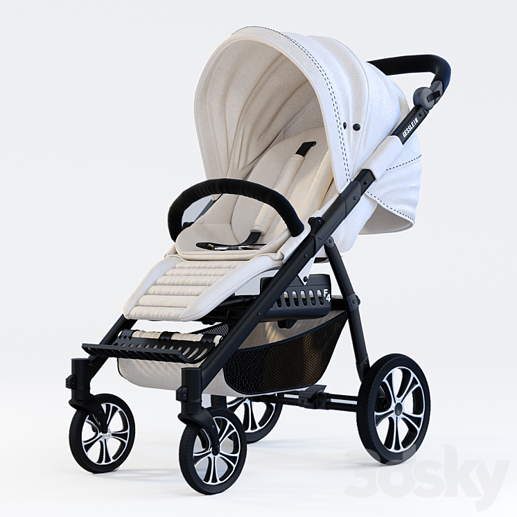 Stroller Gesslein 3DS Max - thumbnail 1