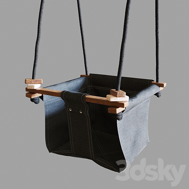 Swing Solvej Swings 3DS Max Model - thumbnail 2