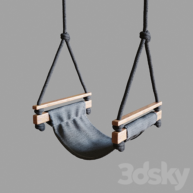 Swing Solvej Swings 3DS Max Model - thumbnail 3