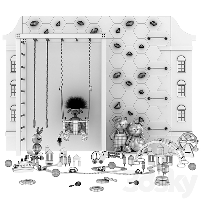 toys and furniture 3DSMax File - thumbnail 6