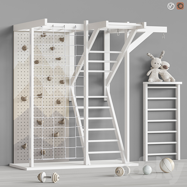 Toys and furniture set 83 3DSMax File - thumbnail 1