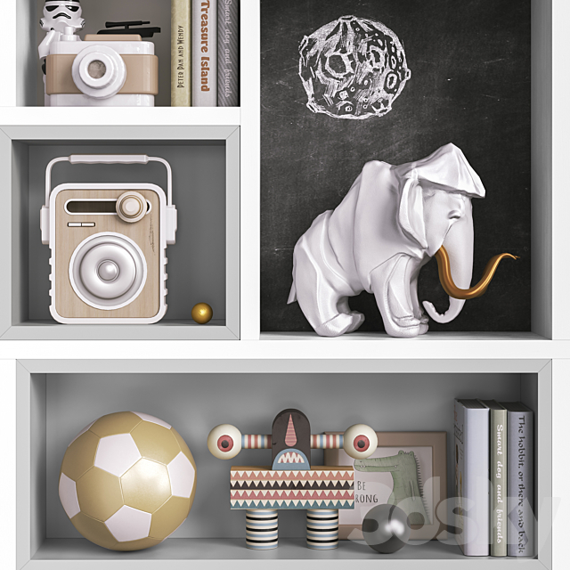 Toys . decor and furniture for nursery 121 3DSMax File - thumbnail 4