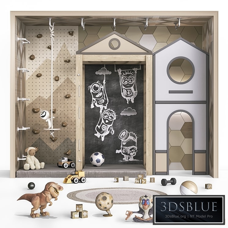 Toys  decor and furniture for nursery 129 3DS Max - thumbnail 3