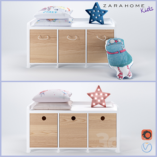 Zara Home Set 3DSMax File - thumbnail 1