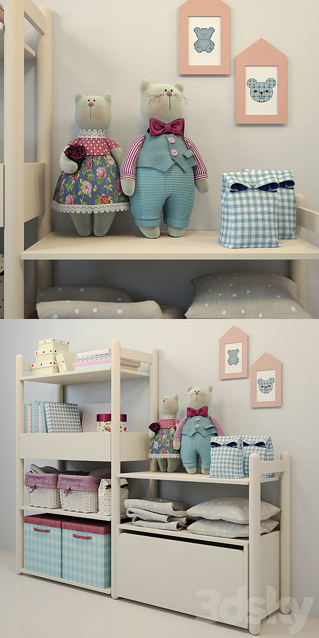 Accessories for Baby Blue 3ds Max - thumbnail 2