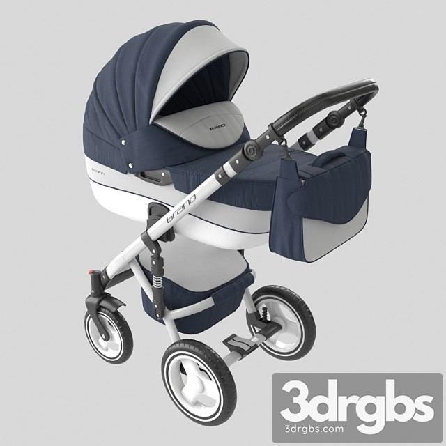 Baby Carriage Riko Brano Ecco 3dsmax Download - thumbnail 1