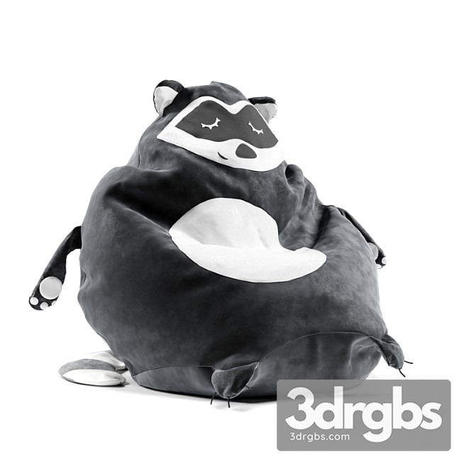 Bean bag dreambag raccoon - thumbnail 1