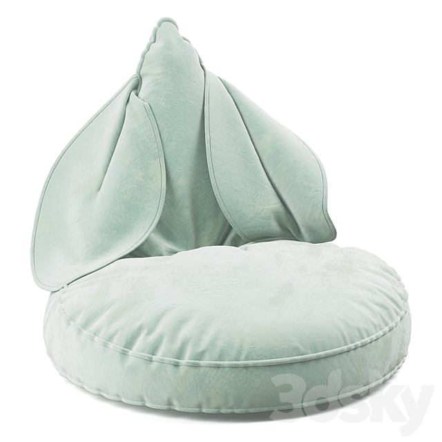 Bunny Beanbag WIGIWAMA 3ds Max - thumbnail 3