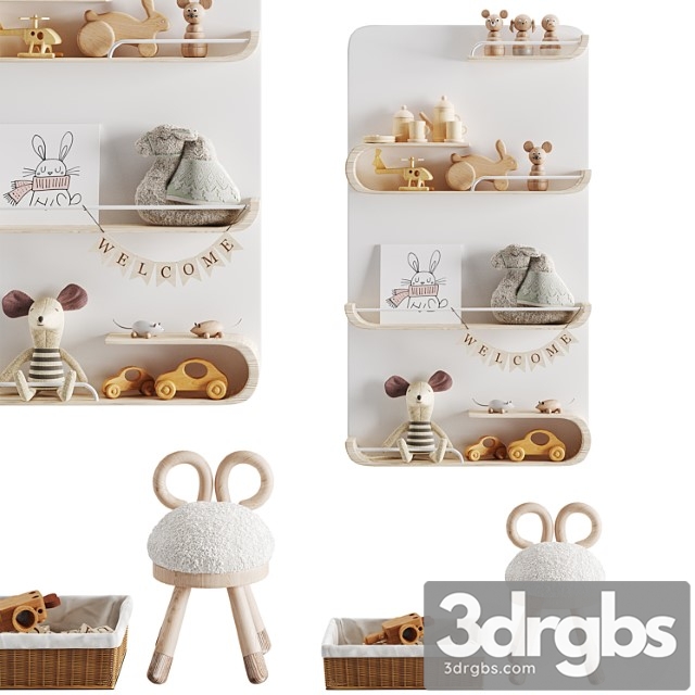 Children Room Decor Set 04 - thumbnail 1