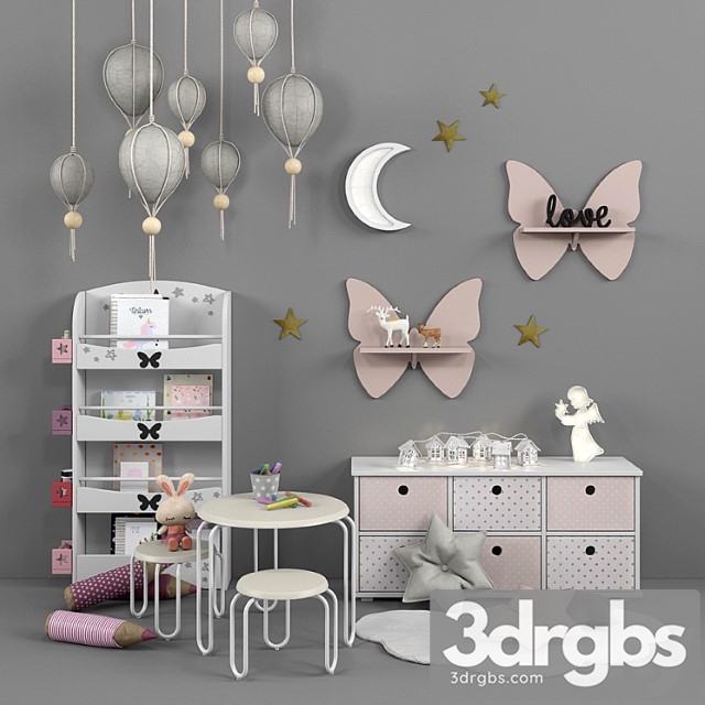 Children Set 11 3dsmax Download - thumbnail 1