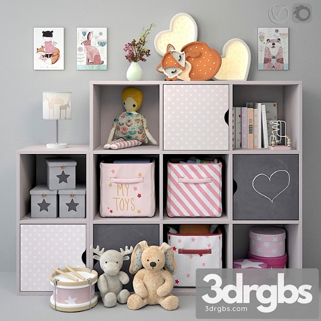 Children Set 23 3dsmax Download - thumbnail 1