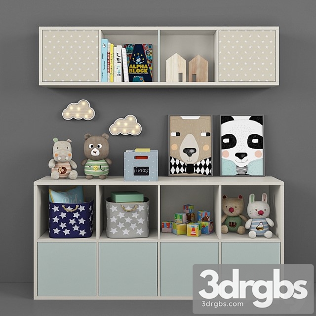 Children Set 24 3dsmax Download - thumbnail 1