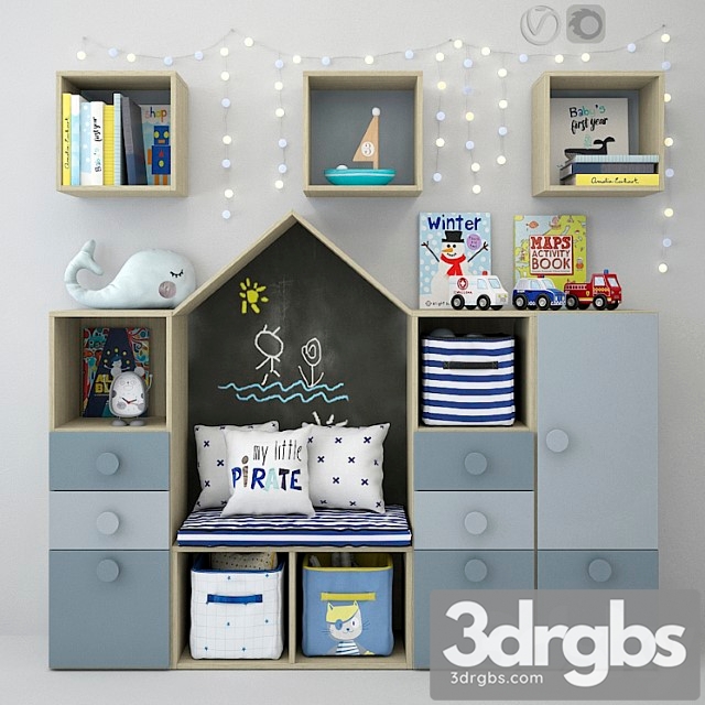 Children Set 31 3dsmax Download - thumbnail 1