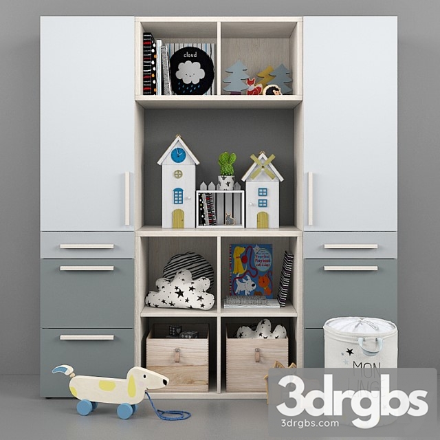 Children Set 35 3dsmax Download - thumbnail 1